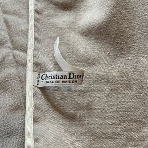Christian Dior Linen Table Cloth